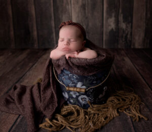 bucket newborn photography grand rapids